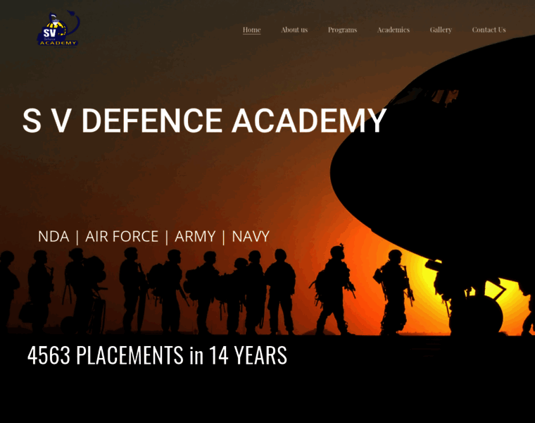 Svdefenceacademy.com thumbnail