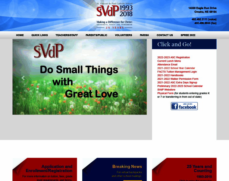 Svdp-school.org thumbnail