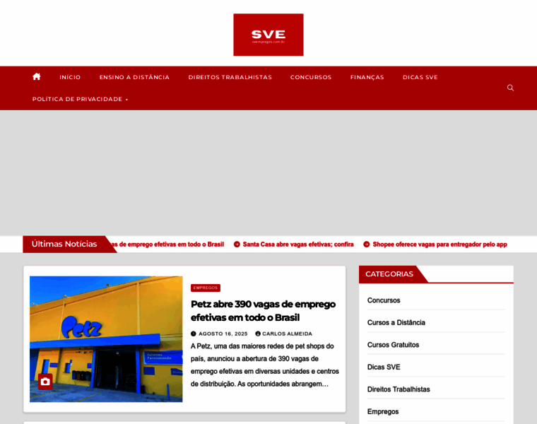 Svempregos.com.br thumbnail