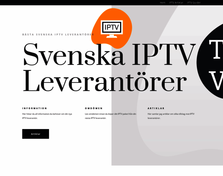 Svenska-iptv-leverantorer.com thumbnail
