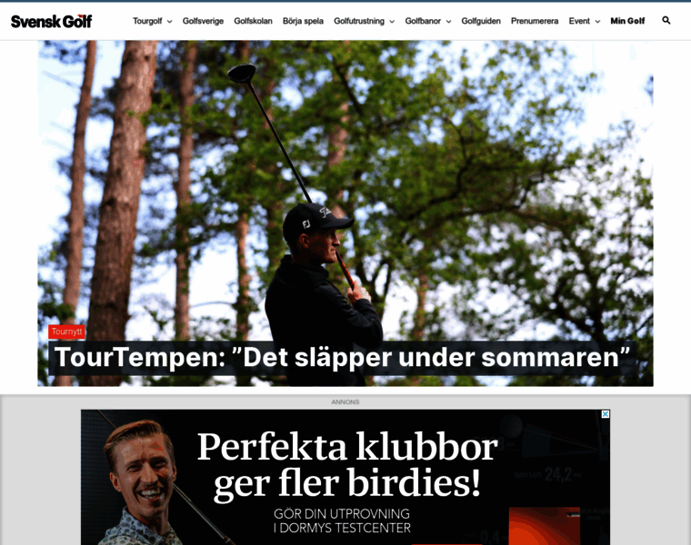 Svenskgolf.se thumbnail