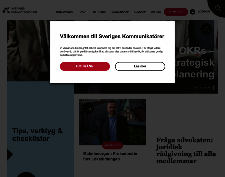 Sverigeskommunikatorer.se thumbnail