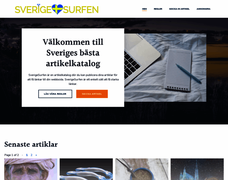 Sverigesurfen.com thumbnail