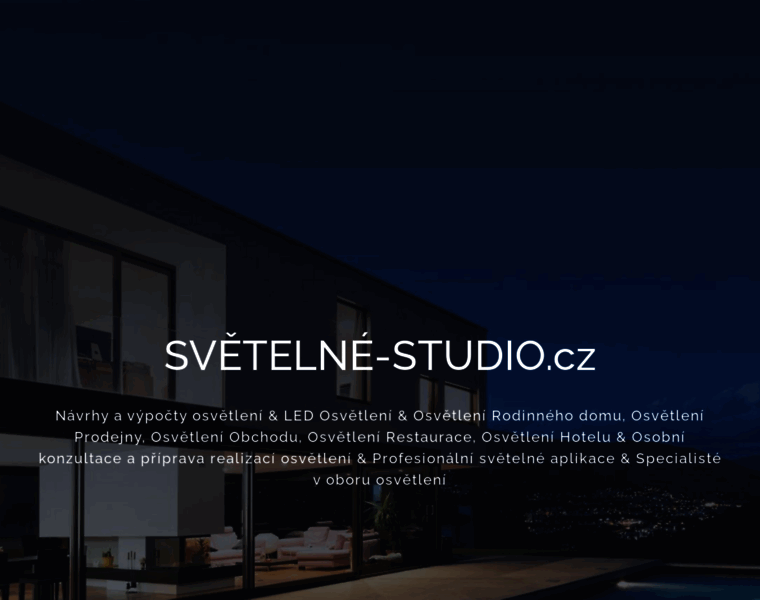 Svetelne-studio.cz thumbnail
