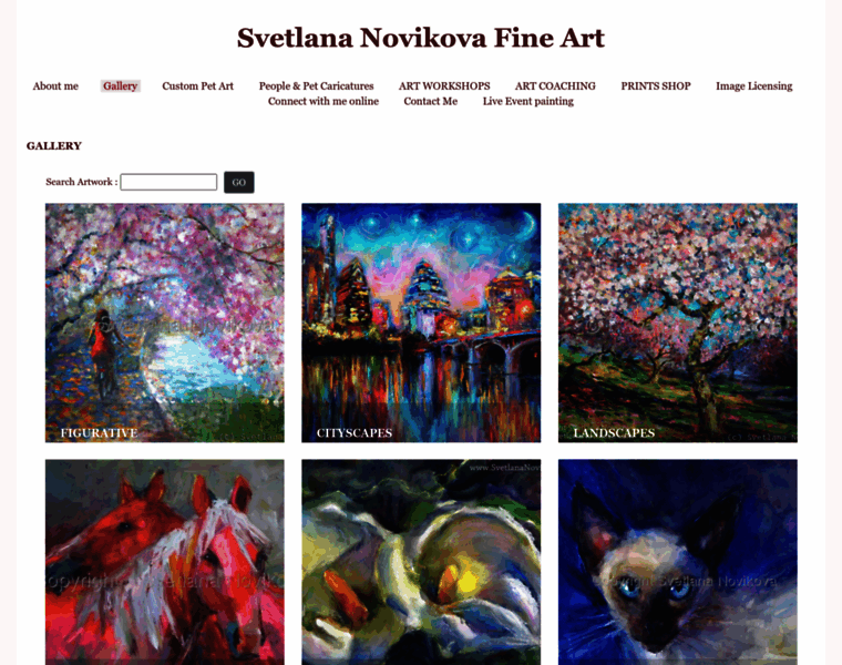 Svetlananovikova.com thumbnail