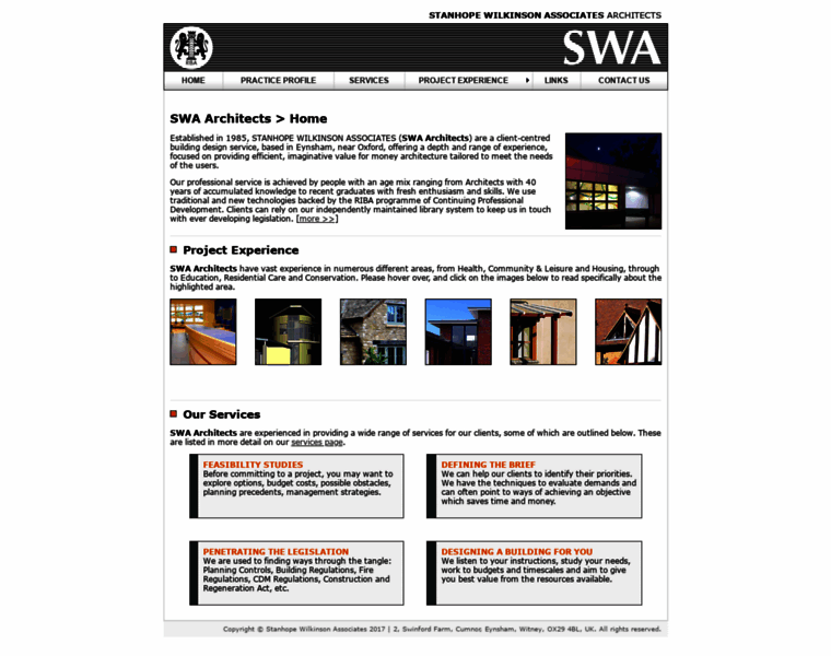 Swa-architects.co.uk thumbnail