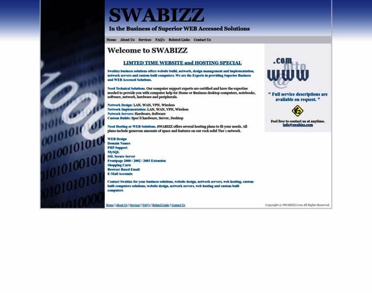 Swabizz.com thumbnail