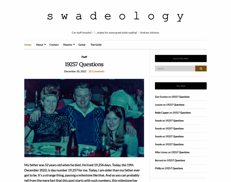Swadeology.com thumbnail