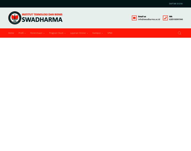 Swadharma.ac.id thumbnail