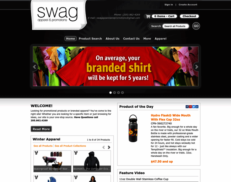 Swagapparelandpromotions.com thumbnail