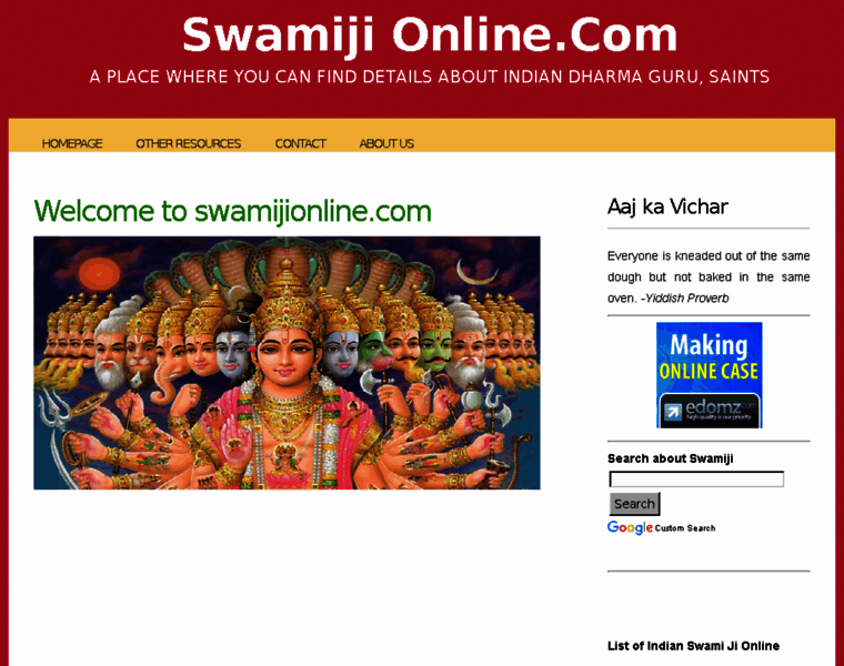 Swamijionline.com thumbnail