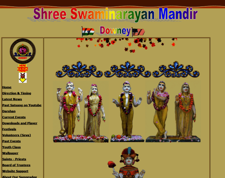 Swaminarayanmandirdowney.org thumbnail