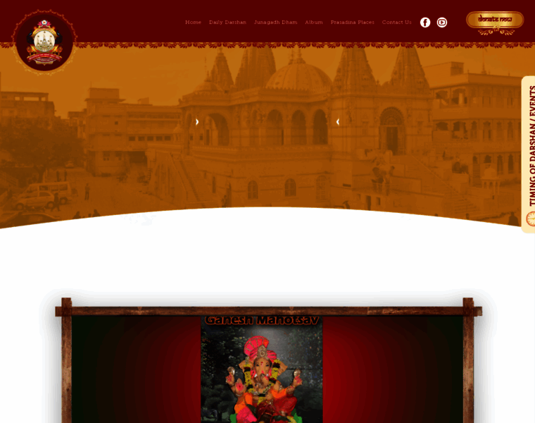 Swaminarayanmandirjunagadh.com thumbnail