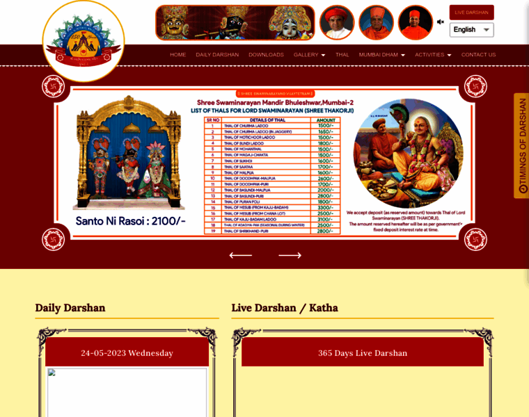 Swaminarayanmumbai.org thumbnail