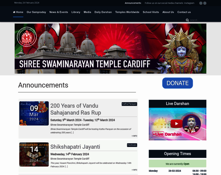 Swaminarayanwales.org.uk thumbnail