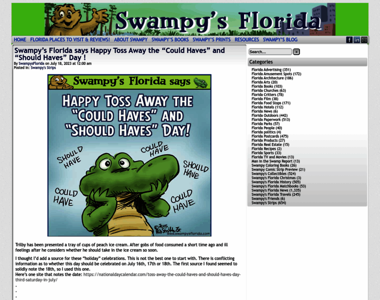 Swampysflorida.com thumbnail