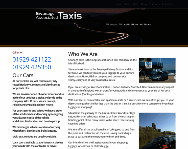 Swanagetaxis.com thumbnail