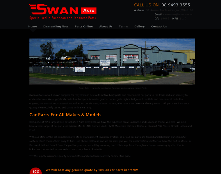 Swanauto.com.au thumbnail