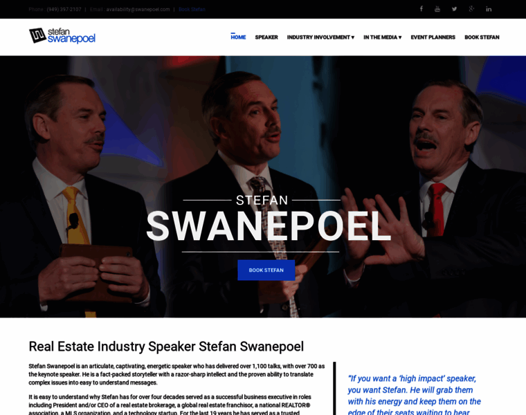 Swanepoel.com thumbnail
