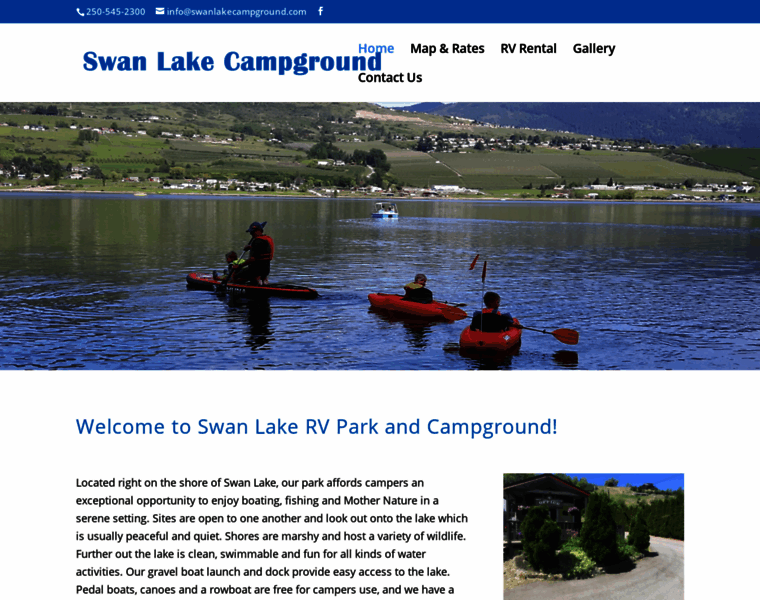 Swanlakecampground.com thumbnail