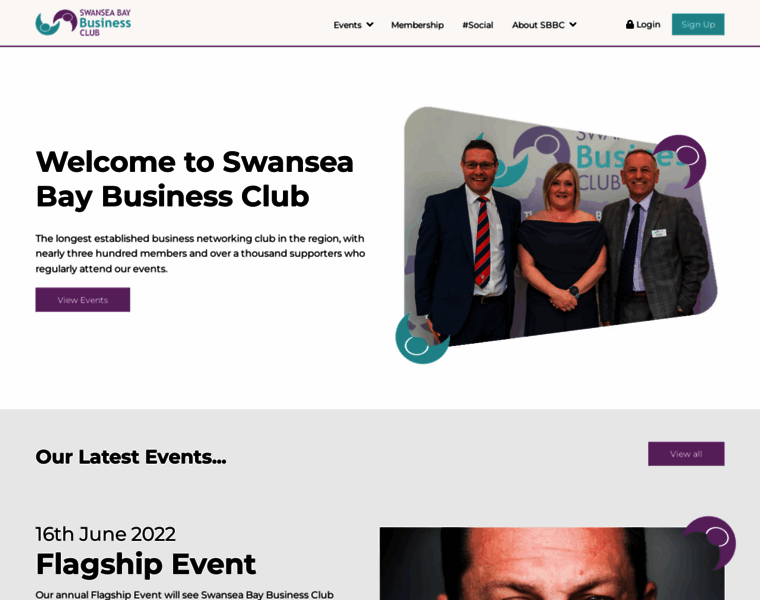 Swanseabusinessclub.com thumbnail