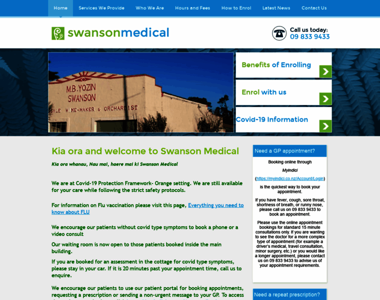 Swansonmedical.co.nz thumbnail