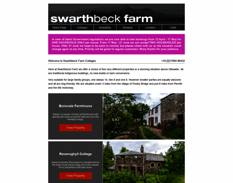 Swarthbeckfarm.co.uk thumbnail