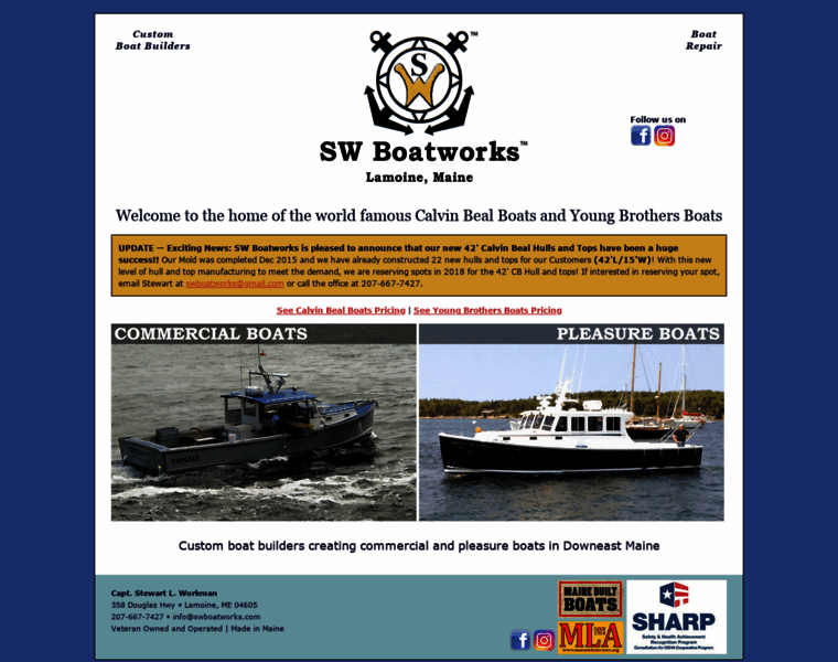 Swboatworks.com thumbnail