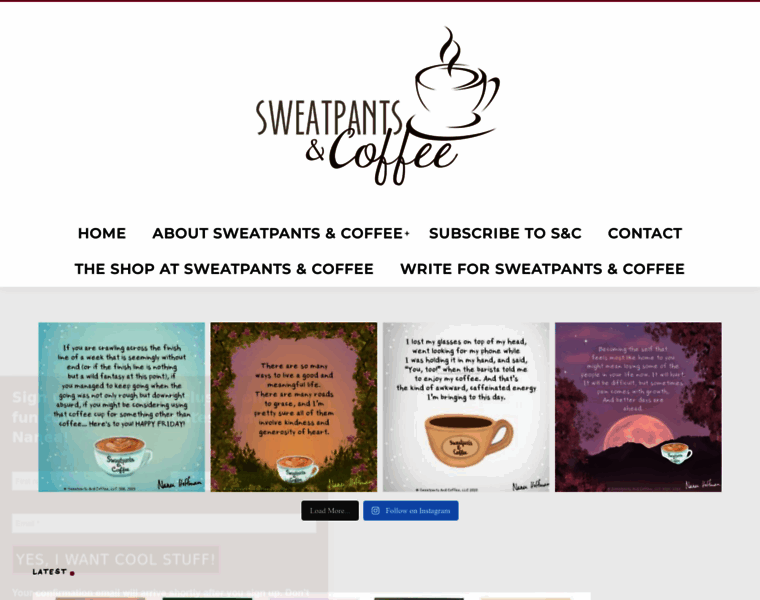 Sweatpantsandcoffee.com thumbnail
