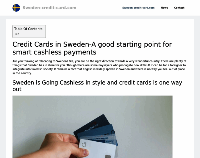 Sweden-credit-card.com thumbnail