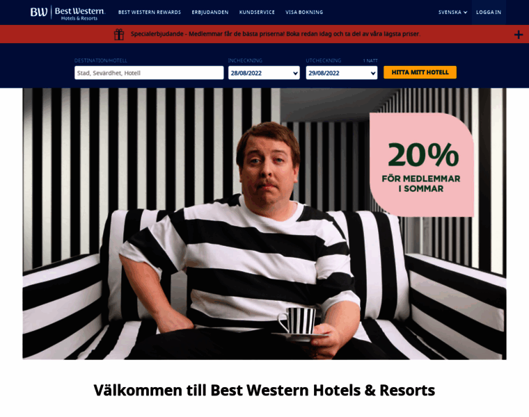 Swedenhotels.se thumbnail