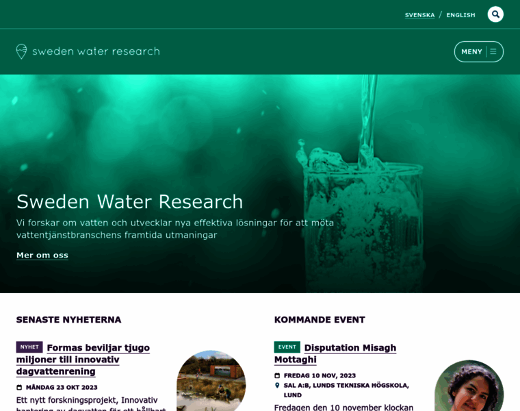 Swedenwaterresearch.se thumbnail