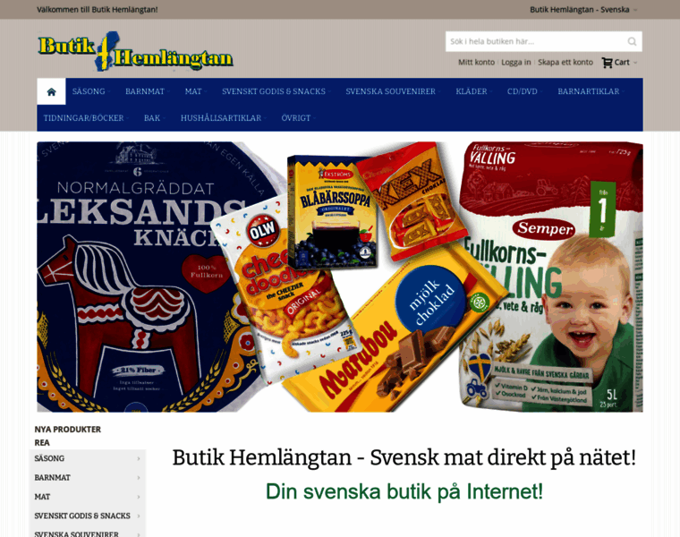 Swedishfoodshop.se thumbnail