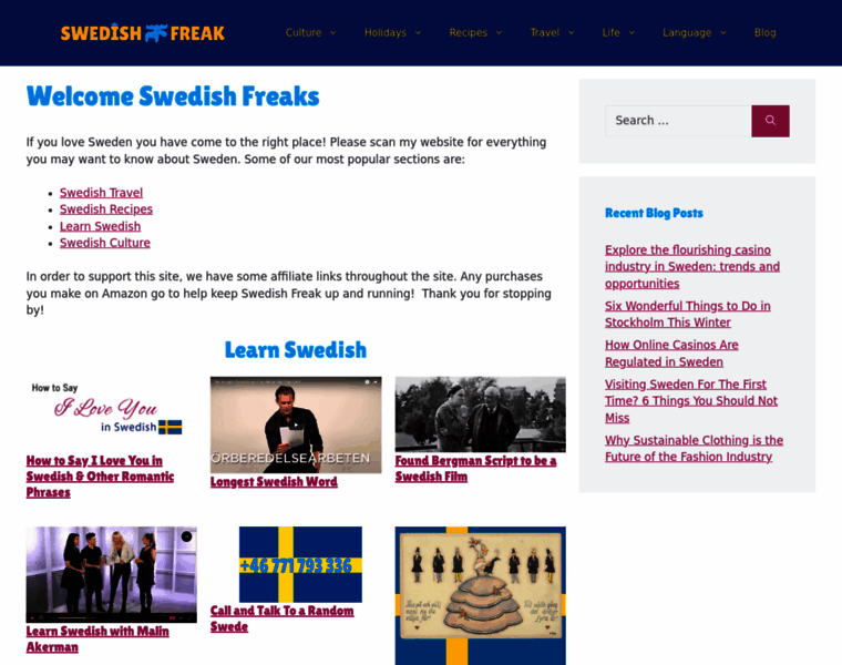 Swedishfreak.com thumbnail