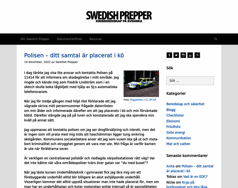 Swedishprepper.com thumbnail