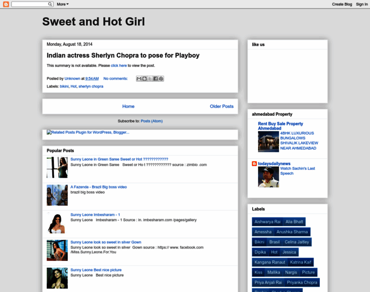 Sweetandhotgirl.blogspot.in thumbnail