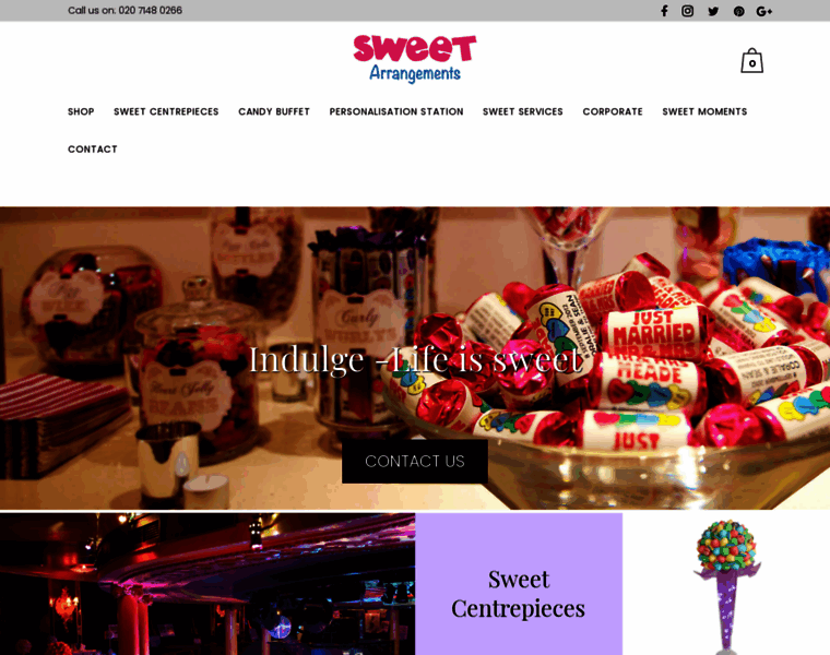 Sweetarrangements.co.uk thumbnail