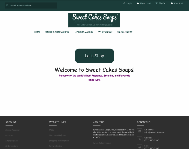 Sweetcakes.com thumbnail