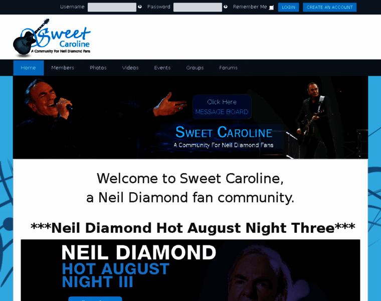 Sweetcaroline.com thumbnail