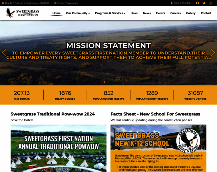 Sweetgrassfirstnation.ca thumbnail Sweetgrassfirstnation.ca thumbnail