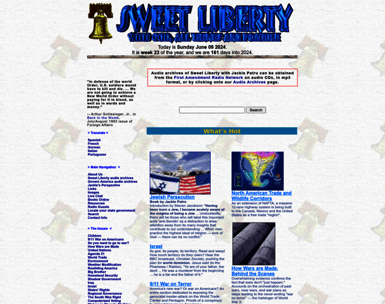 Sweetliberty.org thumbnail
