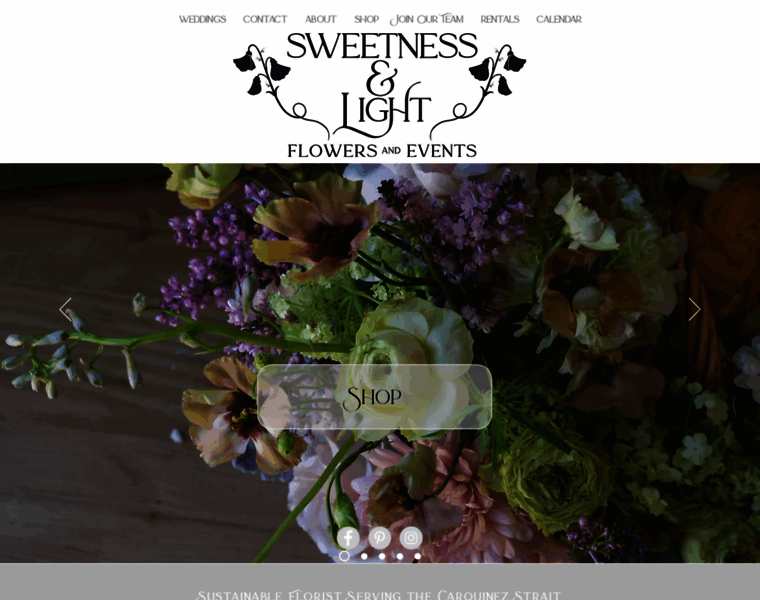 Sweetnessandlightflowers.com thumbnail