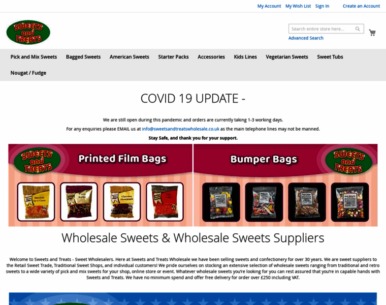 Sweetsandtreatswholesale.co.uk thumbnail