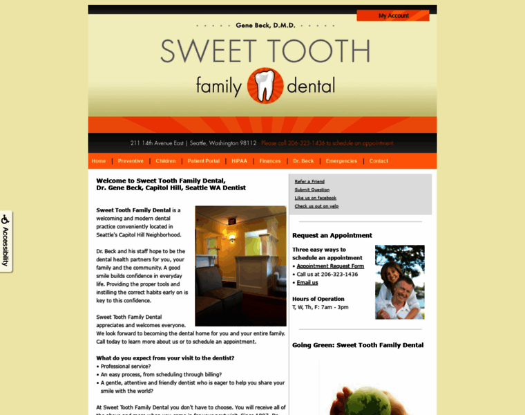 Sweettoothfamilydental.com thumbnail
