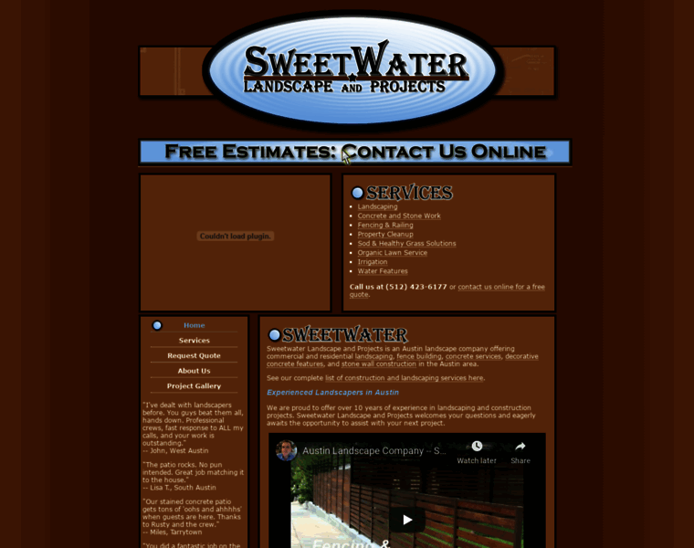 Sweetwaterprojects.com thumbnail