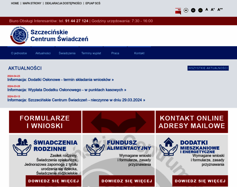 Swiadczenia.szczecin.pl thumbnail