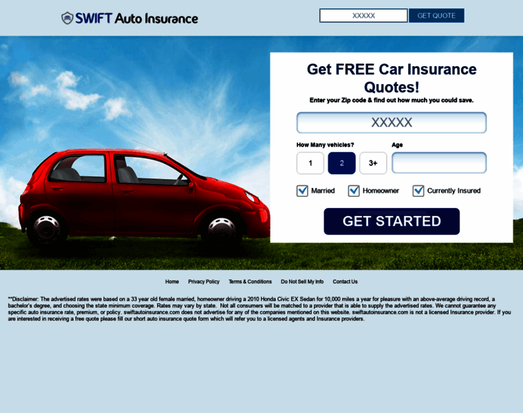 Swiftautoinsurance.com thumbnail