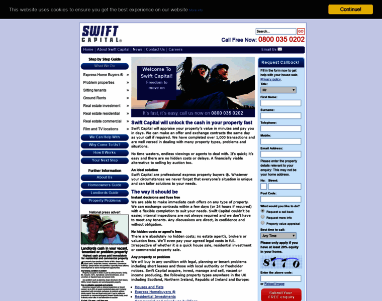 Swiftcapital.co.uk thumbnail