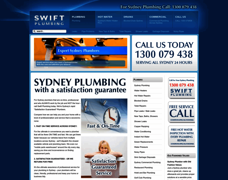 Swiftplumbing.com.au thumbnail