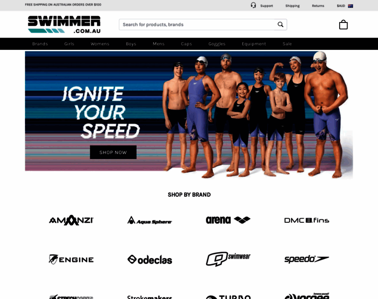 Swimmer.com.au thumbnail